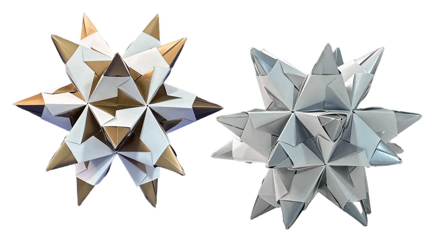 Two-Tone Star Pair